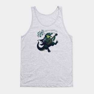 Lizardfolk Bard Tank Top